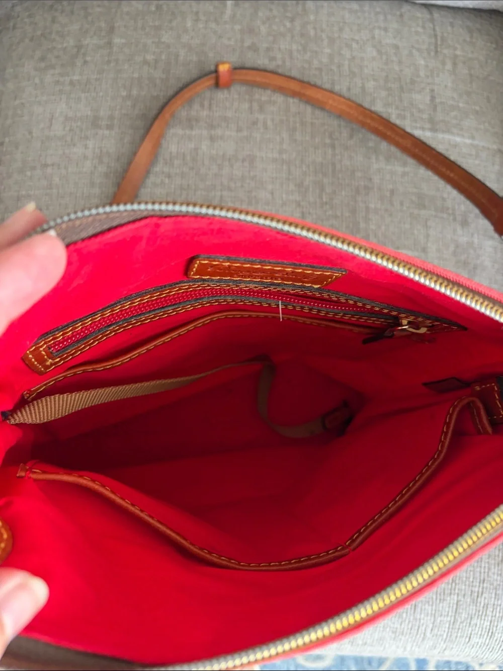 Dooney and Bourke pink Crossbody bag